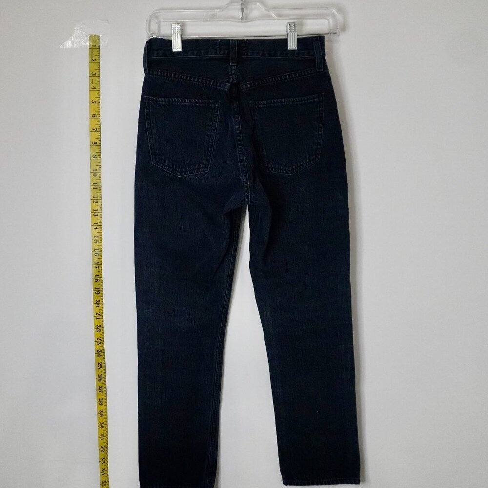 AGOLDE Riley High Rise Straight Crop Jeans Size 23 Black - TheRWDenimAGOLDE Riley High Rise Straight Crop Black Straight-Leg – TheRWDenim