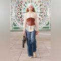 Archival Christian Dior Jeans Patchwork 2021 size 6 by Miuccia Prada - TheRWDenimChristian Dior Archival Patchwork 2021 by Miuccia Prada Wide-Leg – TheRWDenim