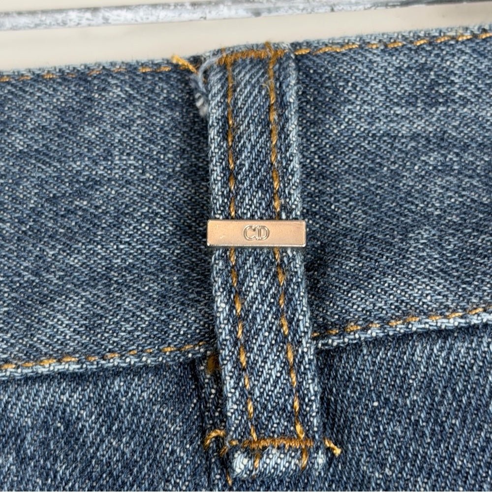 Archival Christian Dior Jeans Patchwork 2021 size 6 by Miuccia Prada - TheRWDenimChristian Dior Archival Patchwork 2021 by Miuccia Prada Wide-Leg – TheRWDenim