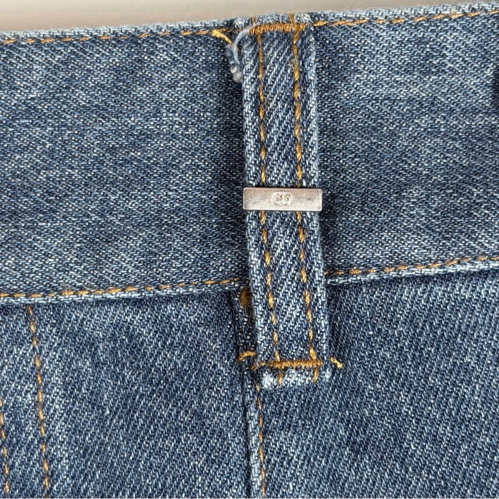 Archival Christian Dior Jeans Patchwork 2021 size 6 by Miuccia Prada - TheRWDenimChristian Dior Archival Patchwork 2021 by Miuccia Prada Wide-Leg – TheRWDenim