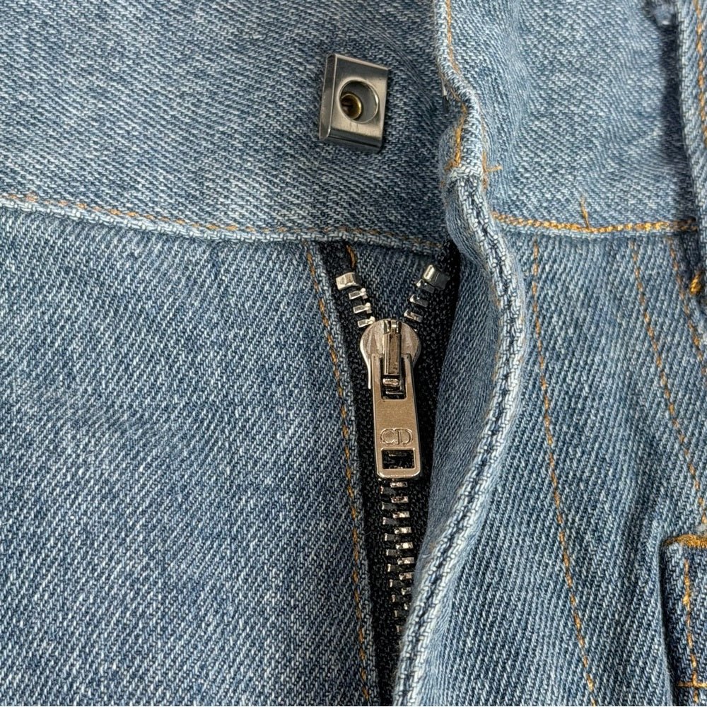 Archival Christian Dior Jeans Patchwork 2021 size 6 by Miuccia Prada - TheRWDenimChristian Dior Archival Patchwork 2021 by Miuccia Prada Wide-Leg – TheRWDenim