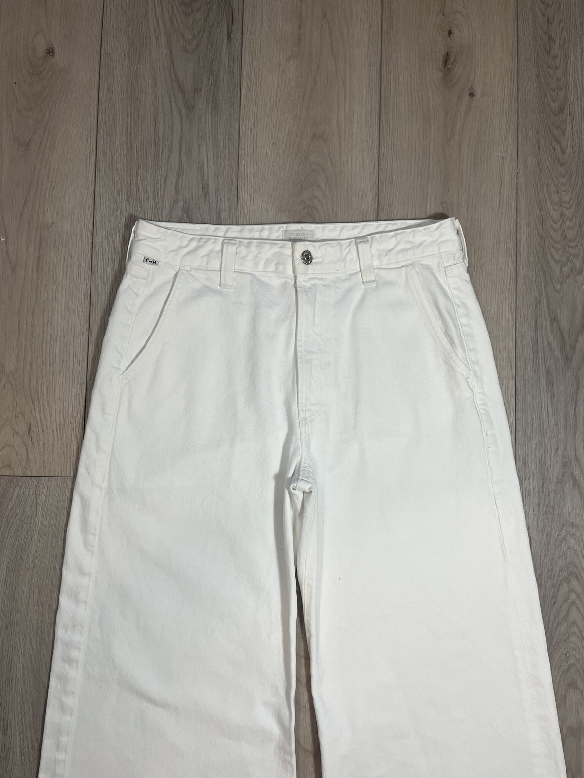 Citizens of Humanity x ARGENT Beverly Trouser Jean White – Size 29 – New