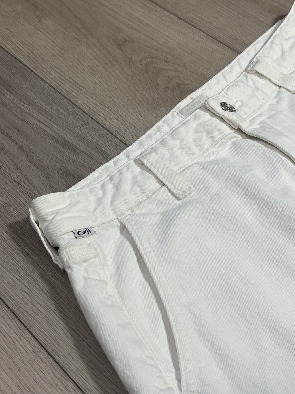 Citizens of Humanity x ARGENT Beverly Trouser Jean White – Size 29 – New