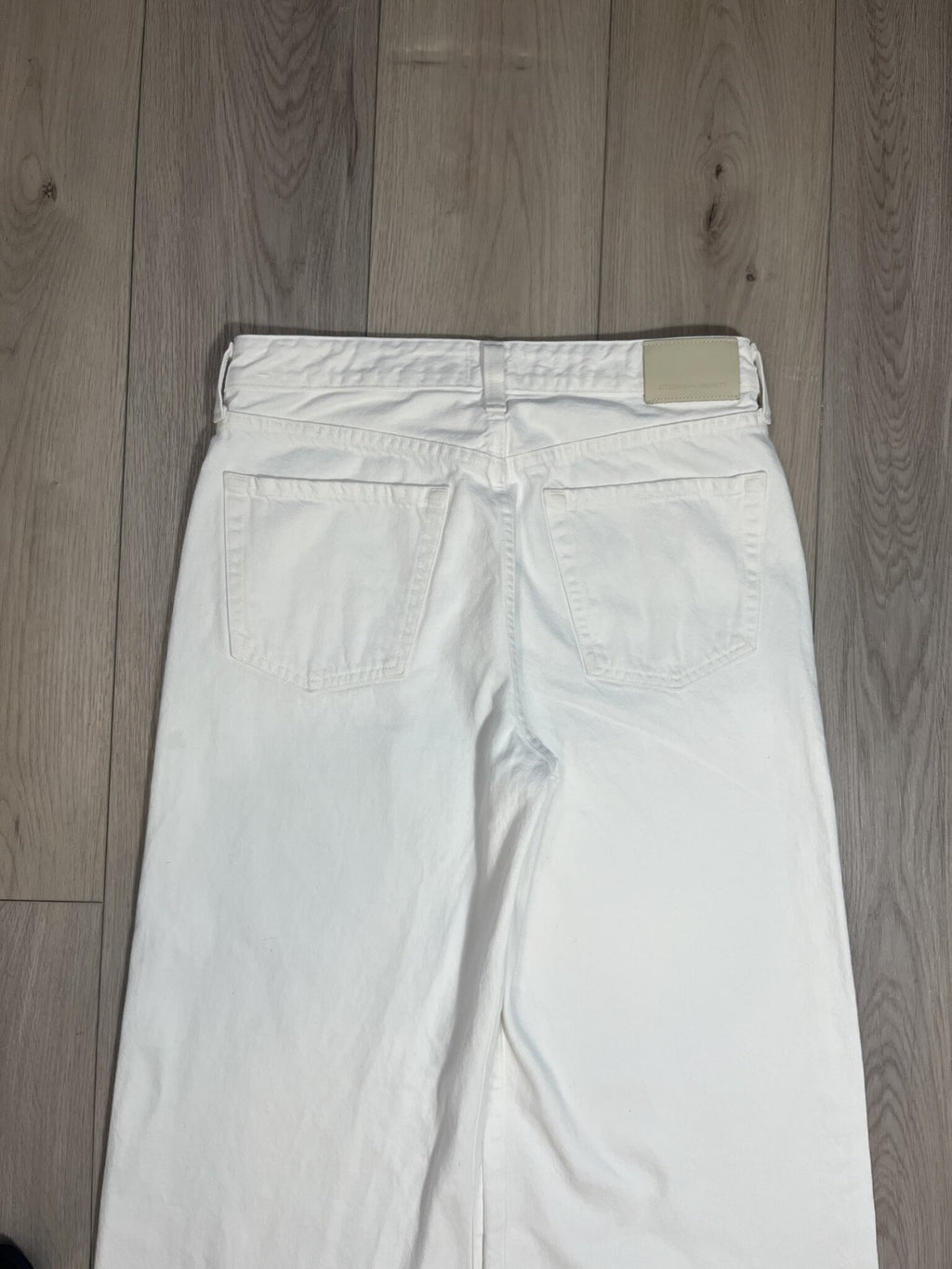 Citizens of Humanity x ARGENT Beverly Trouser Jean White – Size 29 – New