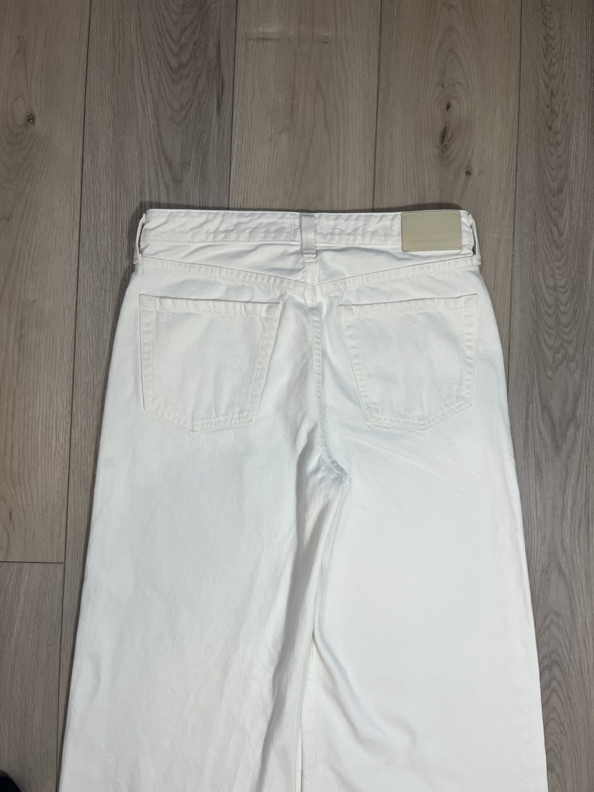 Citizens of Humanity x ARGENT Beverly Trouser Jean White – Size 29 – New