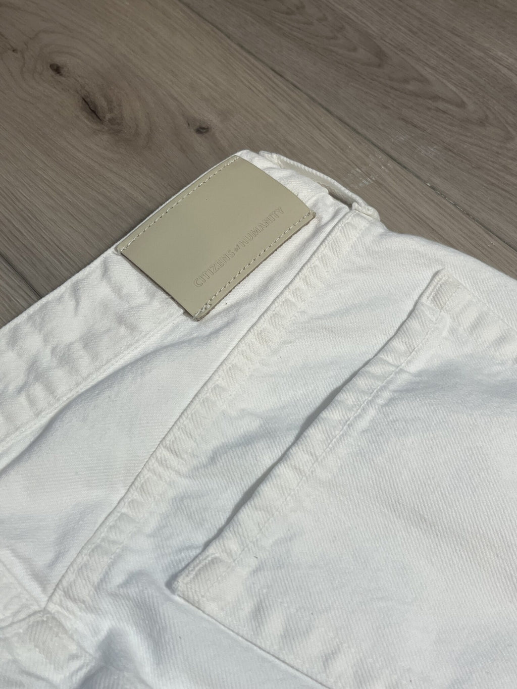 Citizens of Humanity x ARGENT Beverly Trouser Jean White – Size 29 – New