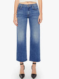 BNWT MOTHER The Mid Rise Maven Flood size 27 - TheRWDenimMOTHER The Mid Rise Maven Flood Wide-Leg Blue Wash – TheRWDenim