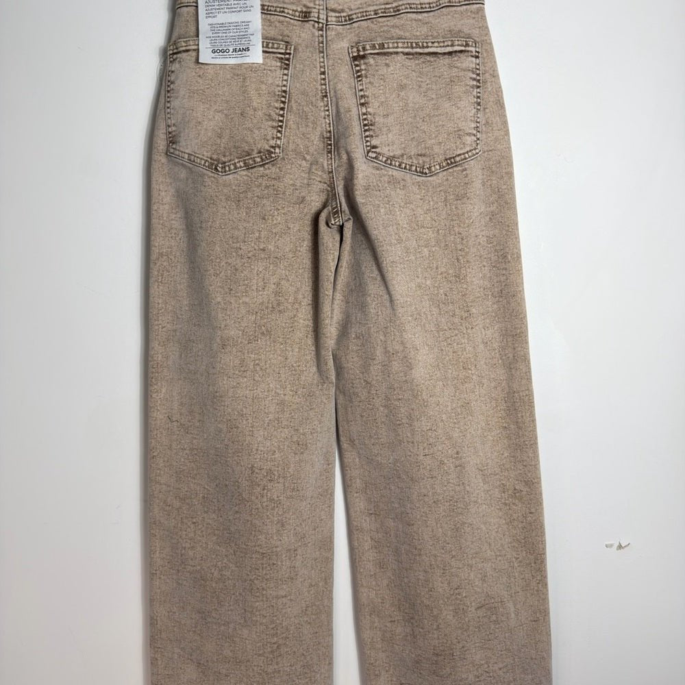 Chocolate Brown high rise wide leg 5 size 27 gogo - BNWT - TheRWDenimChocolate Brown High Rise Wide Leg 5 Gogo – TheRWDenim