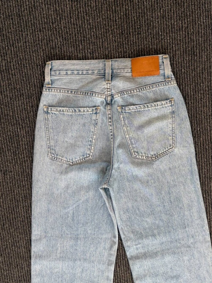 Citizens of Humanity "Annina" 22 - TheRWDenimCitizens of Humanity Annina Wide-Leg Blue Wash – TheRWDenim