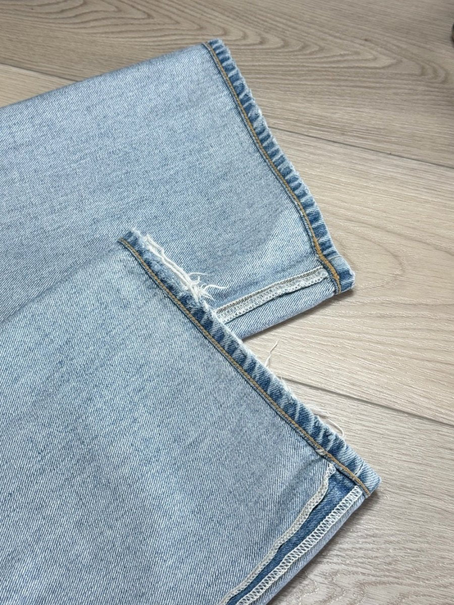 Citizens of Humanity "Annina" 22 - TheRWDenimCitizens of Humanity Annina Wide-Leg Blue Wash – TheRWDenim