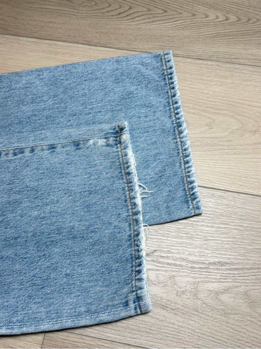 Citizens of Humanity "Annina" 22 - TheRWDenimCitizens of Humanity Annina Wide-Leg Blue Wash – TheRWDenim