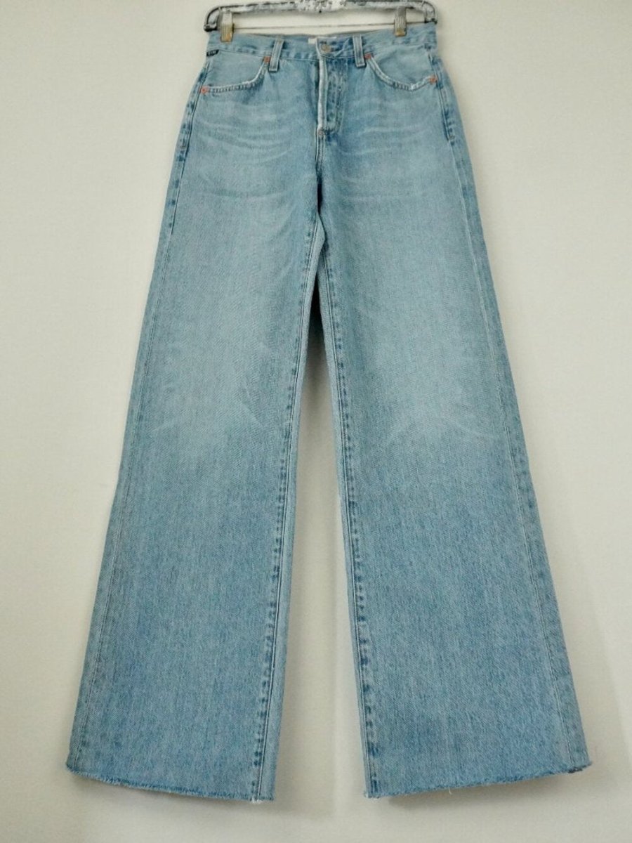 Citizens of Humanity Annina 24 - TheRWDenimCitizens of Humanity Annina Wide-Leg Blue Wash – TheRWDenim