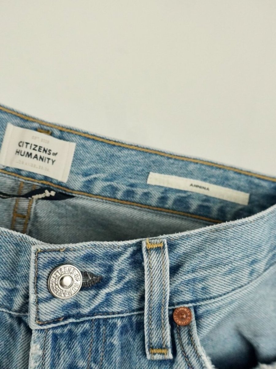 Citizens of Humanity Annina 24 - TheRWDenimCitizens of Humanity Annina Wide-Leg Blue Wash – TheRWDenim