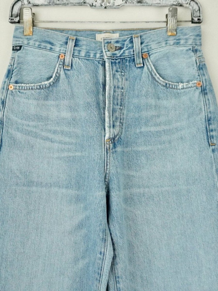 Citizens of Humanity Annina 24 - TheRWDenimCitizens of Humanity Annina Wide-Leg Blue Wash – TheRWDenim