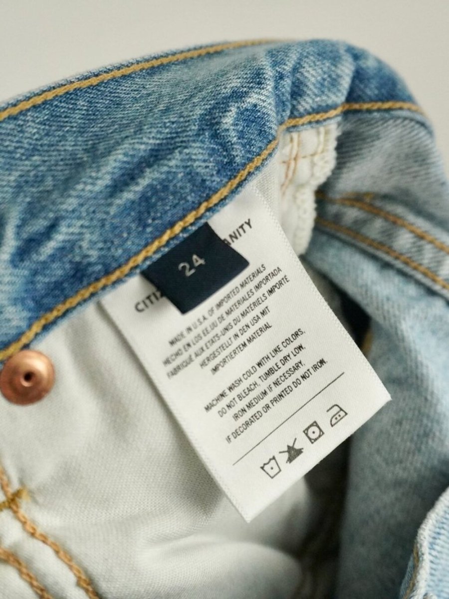 Citizens of Humanity Annina 24 - TheRWDenimCitizens of Humanity Annina Wide-Leg Blue Wash – TheRWDenim
