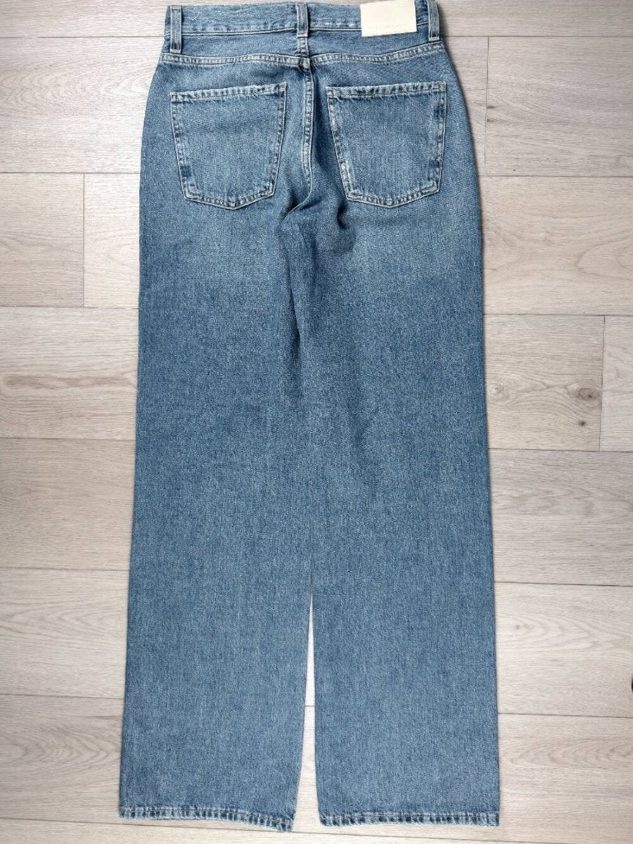 Citizens of Humanity "Annina" size 25 - TheRWDenimCitizens of Humanity Annina Wide-Leg Navy – TheRWDenim