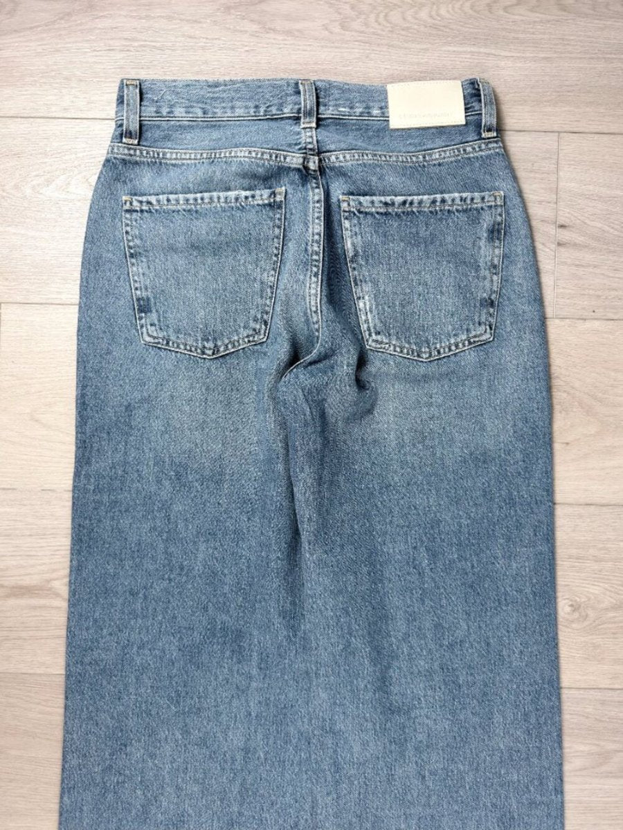 Citizens of Humanity "Annina" size 25 - TheRWDenimCitizens of Humanity Annina Wide-Leg Navy – TheRWDenim