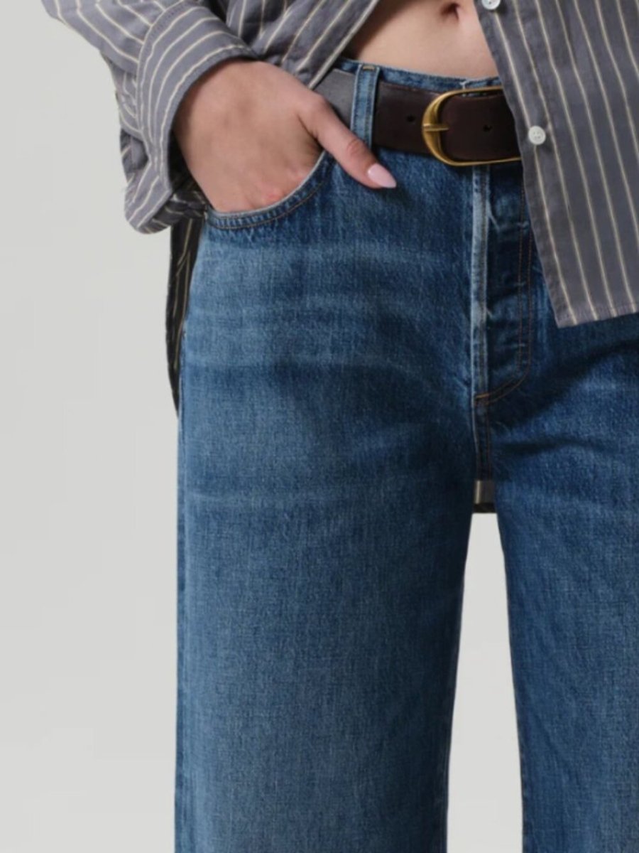 Citizens of Humanity "annina" size 29 - TheRWDenimCitizens of Humanity Annina Wide-Leg Blue Wash – TheRWDenim
