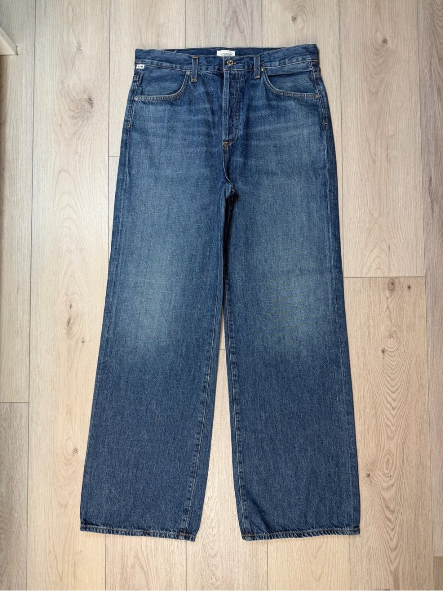 Citizens of Humanity "annina" size 29 - TheRWDenimCitizens of Humanity Annina Wide-Leg Blue Wash – TheRWDenim