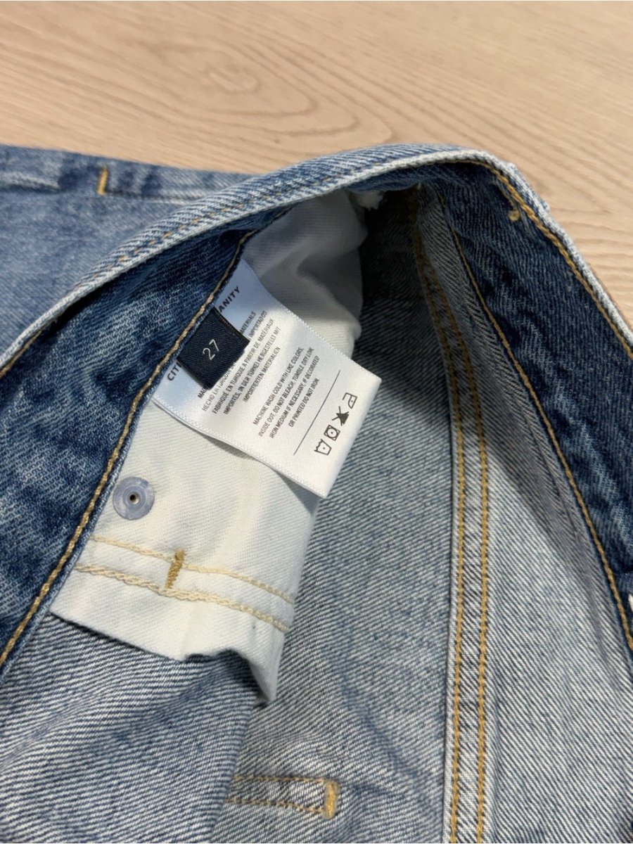 Citizens of Humanity Annina Wide-Leg High-Rise Jeans – Preloved - TheRWDenimCitizens of Humanity Annina Wide Leg High Rise Blue Wash – TheRWDenim