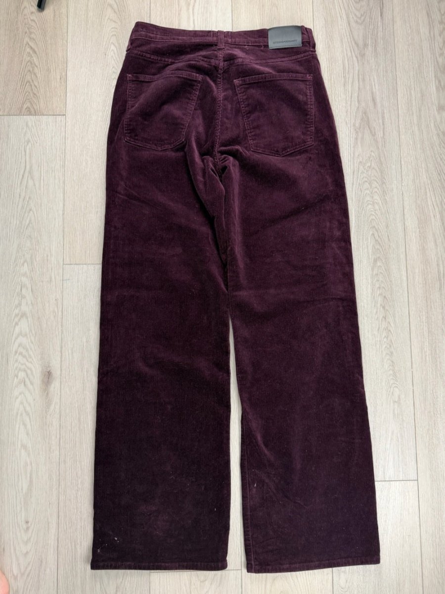 Citizens Of Humanity “ANNINA’s “ 29 corduroy - TheRWDenimCitizens of Humanity Annina's Corduroy Straight-Leg Purple – TheRWDenim