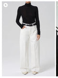 Citizens of Humanity "AYLA baggy" petite - TheRWDenimCitizens of Humanity Ayla Baggy Petite Wide-Leg White – TheRWDenim
