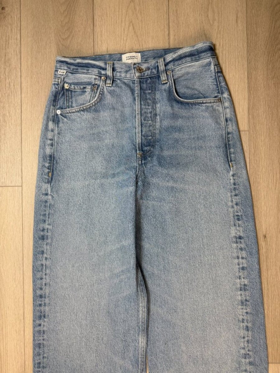 Citizens of Humanity Ayla Wide-Leg Baggy Jeans – Preloved - TheRWDenimCitizens of Humanity Ayla Wide Leg Baggy Blue Wash – TheRWDenim