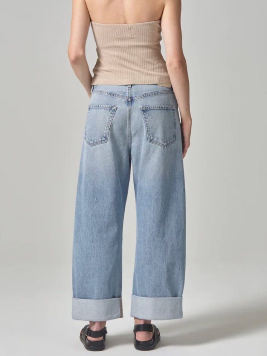 Citizens of Humanity Ayla Wide-Leg Baggy Jeans – Preloved - TheRWDenimCitizens of Humanity Ayla Wide Leg Baggy Blue Wash – TheRWDenim