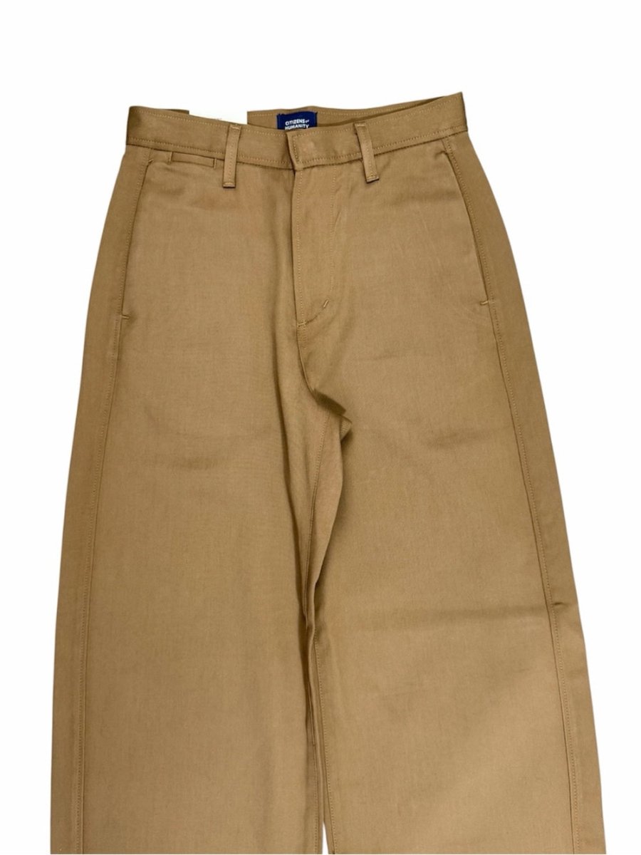 Citizens of Humanity Ayla Wide-Leg Trousers in Camel Brown – Preloved - TheRWDenimCitizens of Humanity Ayla Wide-Leg Trousers in Camel Brown – TheRWDenim