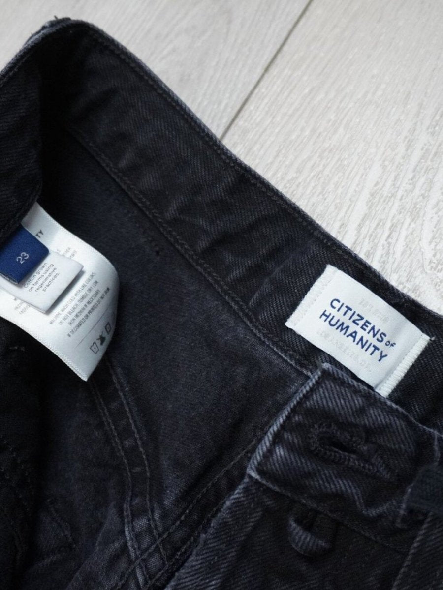 Citizens of Humanity Brynn Drawstring Linen Trouser - TheRWDenimCitizens of Humanity Brynn Drawstring Linen Trouser Wide-Leg Black – TheRWDenim