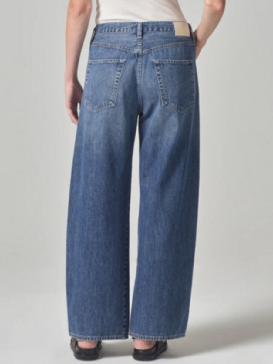 Citizens of Humanity "BRYNN" in atlantis size 29 - TheRWDenimCitizens of Humanity Brynn In Atlantis Wide-Leg Blue Wash – TheRWDenim