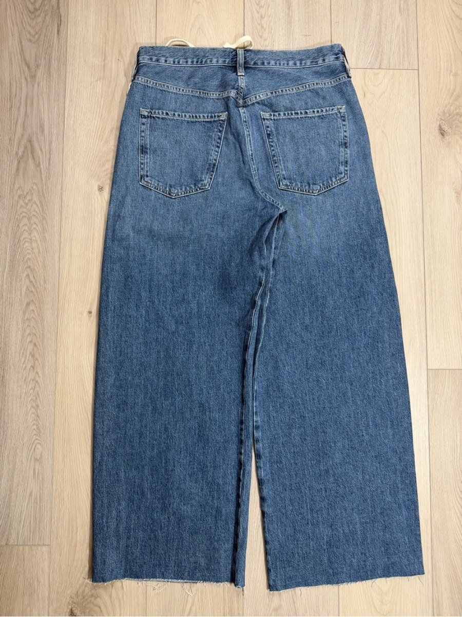 Citizens of Humanity "BRYNN" in atlantis size 29 - TheRWDenimCitizens of Humanity Brynn In Atlantis Wide-Leg Blue Wash – TheRWDenim