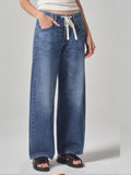 Citizens of Humanity "BRYNN" in atlantis size 29 - TheRWDenimCitizens of Humanity Brynn In Atlantis Wide-Leg Blue Wash – TheRWDenim