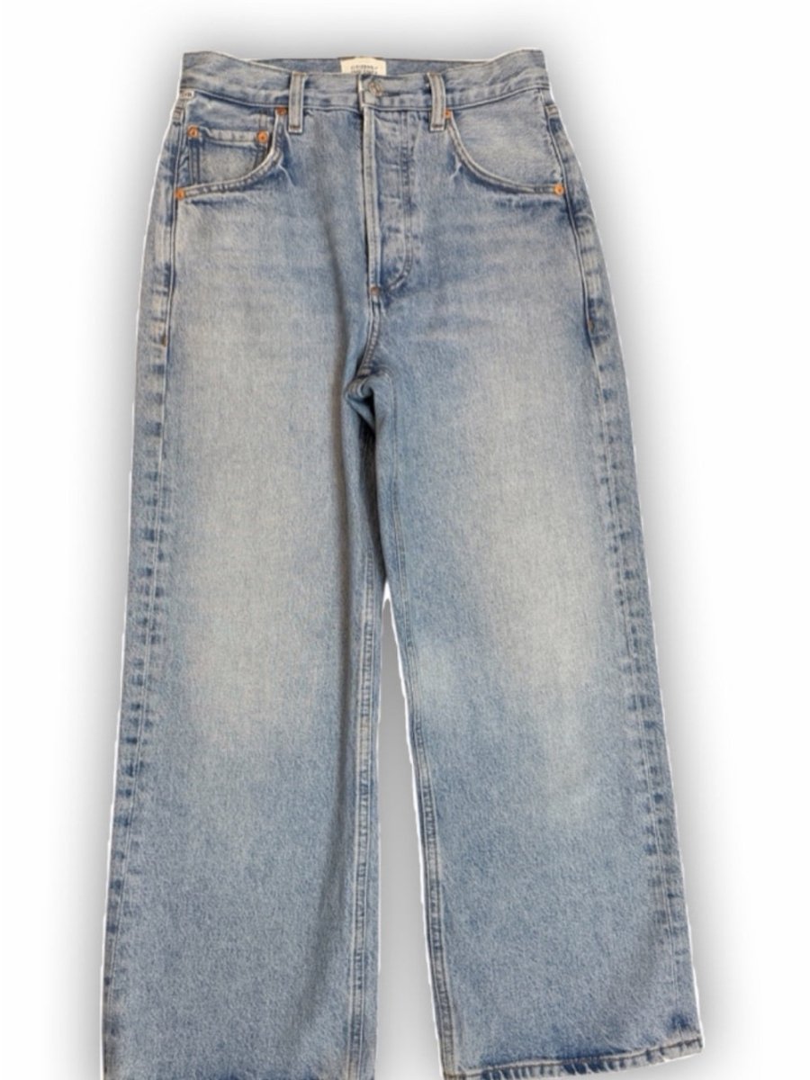 CITIZENS oF Humanity “Gaucho” 24 - TheRWDenimCitizens of Humanity Gaucho Wide-Leg Blue Wash – TheRWDenim
