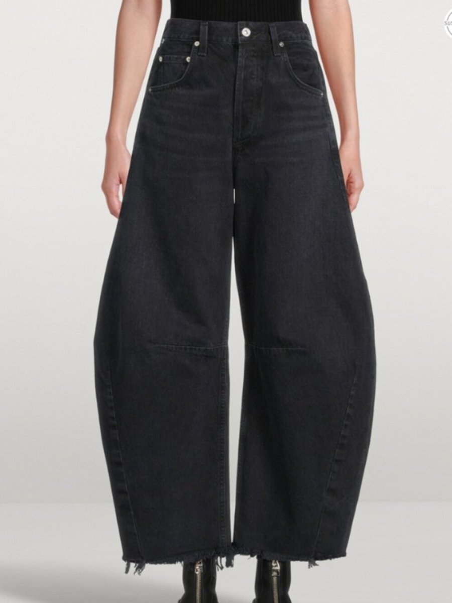 Citizens of humanity "HORSESHOE jeans in Black " size 23 - TheRWDenimCitizens of Humanity Horseshoe in Black – TheRWDenim