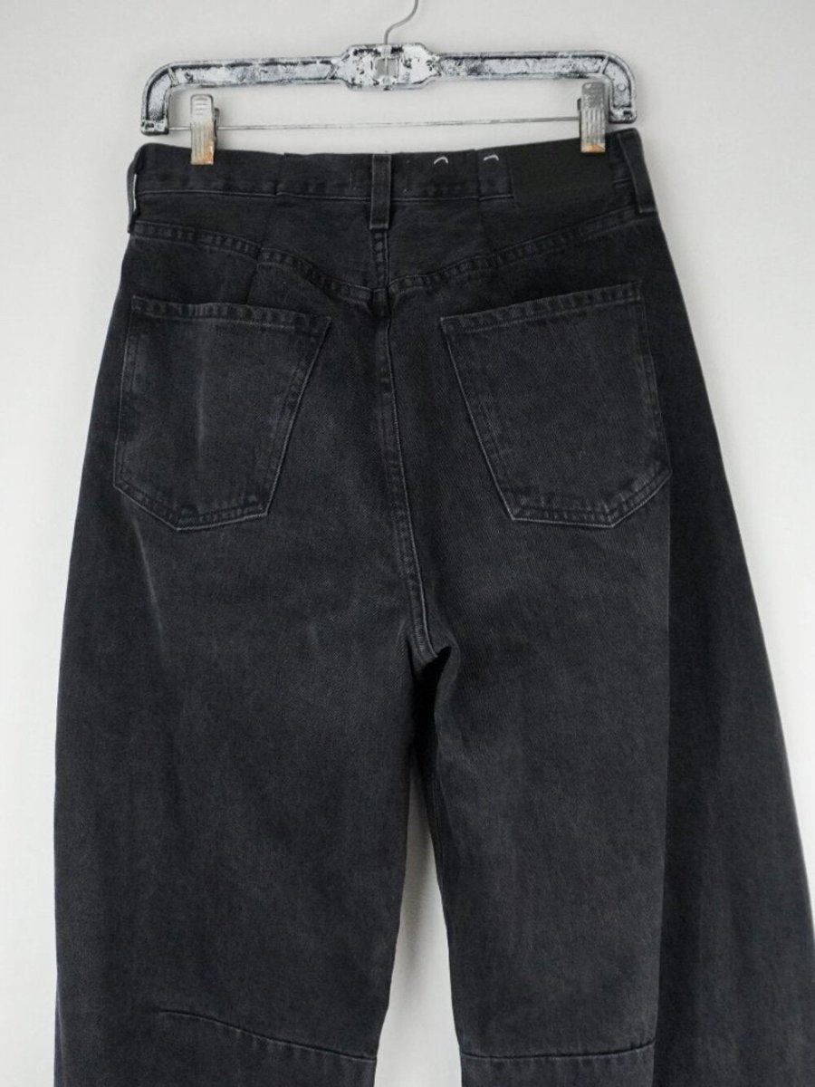 Citizens of Humanity Horseshoe Jeans in Black size 24 - TheRWDenimCitizens of Humanity Horseshoe in Black Wide-Leg – TheRWDenim