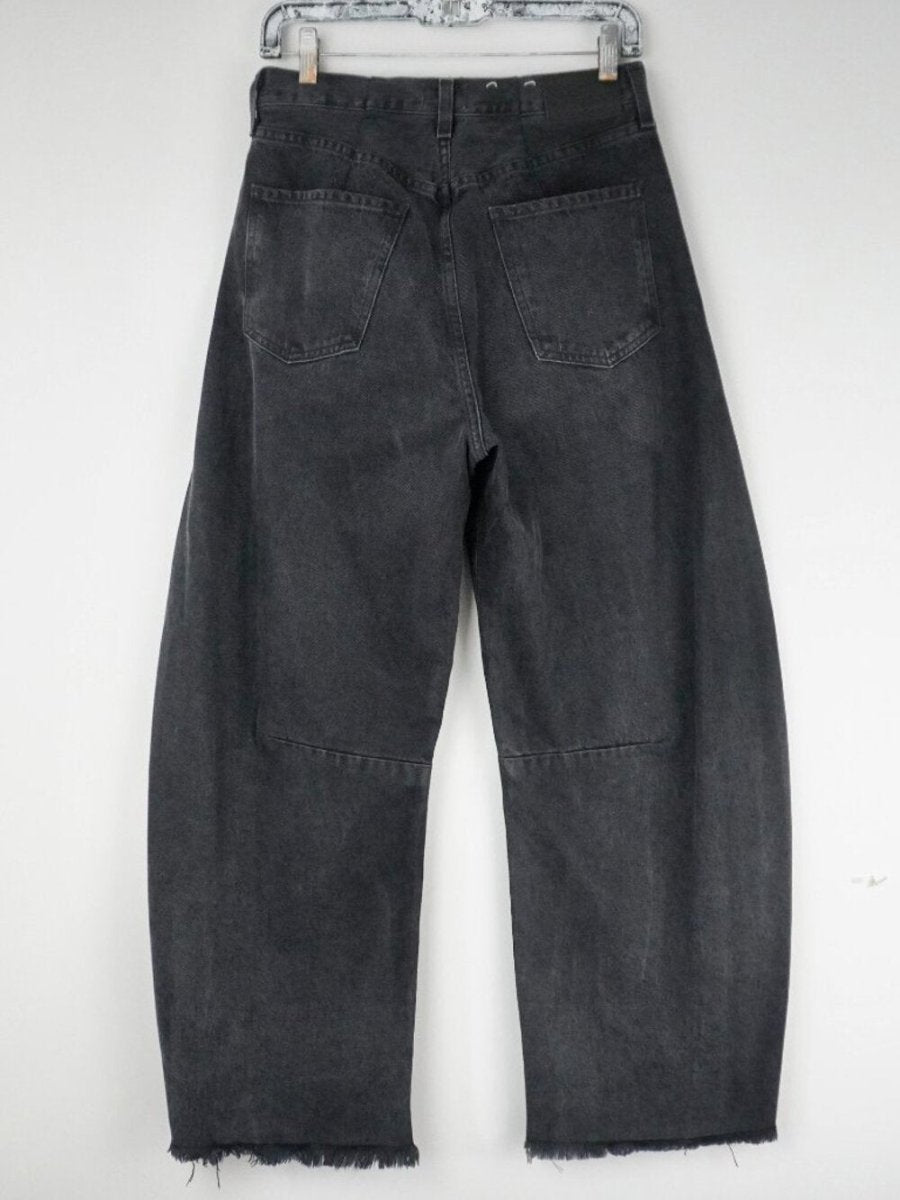 Citizens of Humanity Horseshoe Jeans in Black size 24 - TheRWDenimCitizens of Humanity Horseshoe in Black Wide-Leg – TheRWDenim