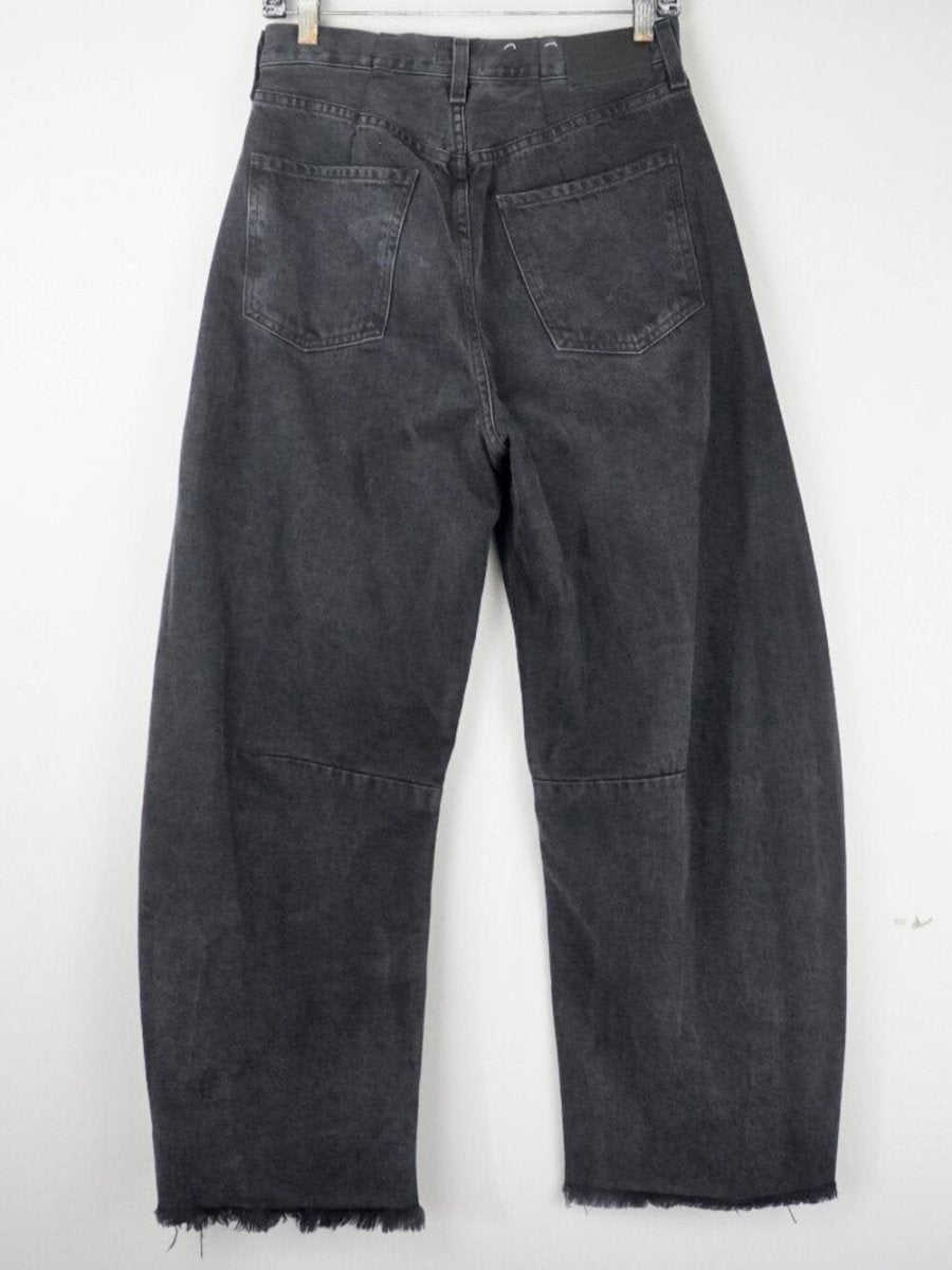 Citizens of Humanity Horseshoe Jeans in Black size 24 - TheRWDenimCitizens of Humanity Horseshoe in Black Wide-Leg – TheRWDenim