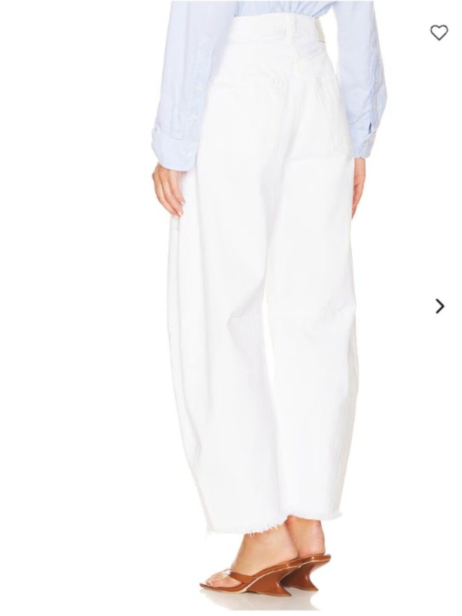 CITIZENS oF Humanity "Horseshoe" jeans in white 24 - TheRWDenimCitizens of Humanity Horseshoe In White Skinny – TheRWDenim