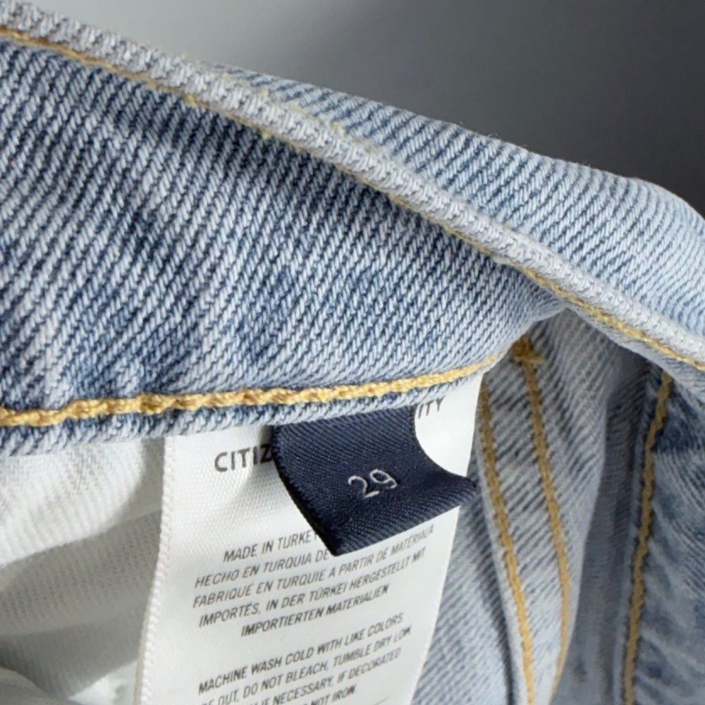 Citizens of Humanity Jolene “Joan” High-Rise Straight Jeans 29 - TheRWDenimCitizens of Humanity Joan Jolene High-Rise Straight Blue Wash – TheRWDenim