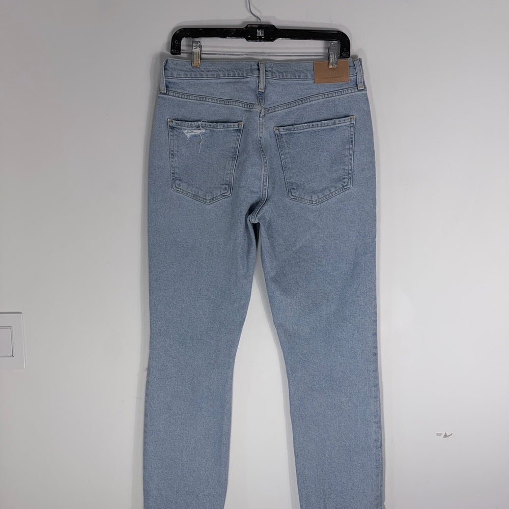 Citizens of Humanity Jolene “Joan” High-Rise Straight Jeans 29 - TheRWDenimCitizens of Humanity Joan Jolene High-Rise Straight Blue Wash – TheRWDenim