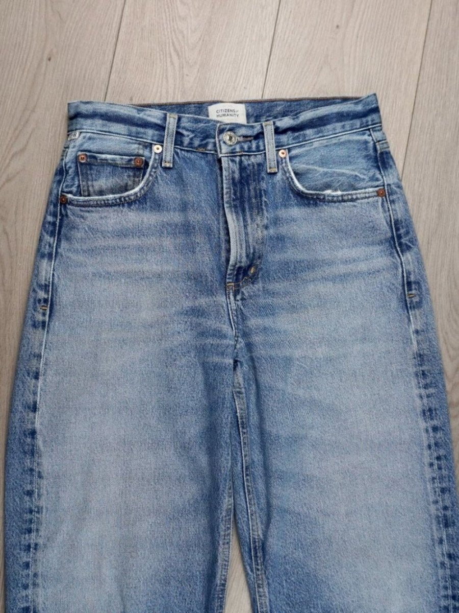 Citizens Of Humanity “MIRO” size 24 - TheRWDenimCitizens of Humanity Miro Tapered-Leg Blue Wash – TheRWDenim
