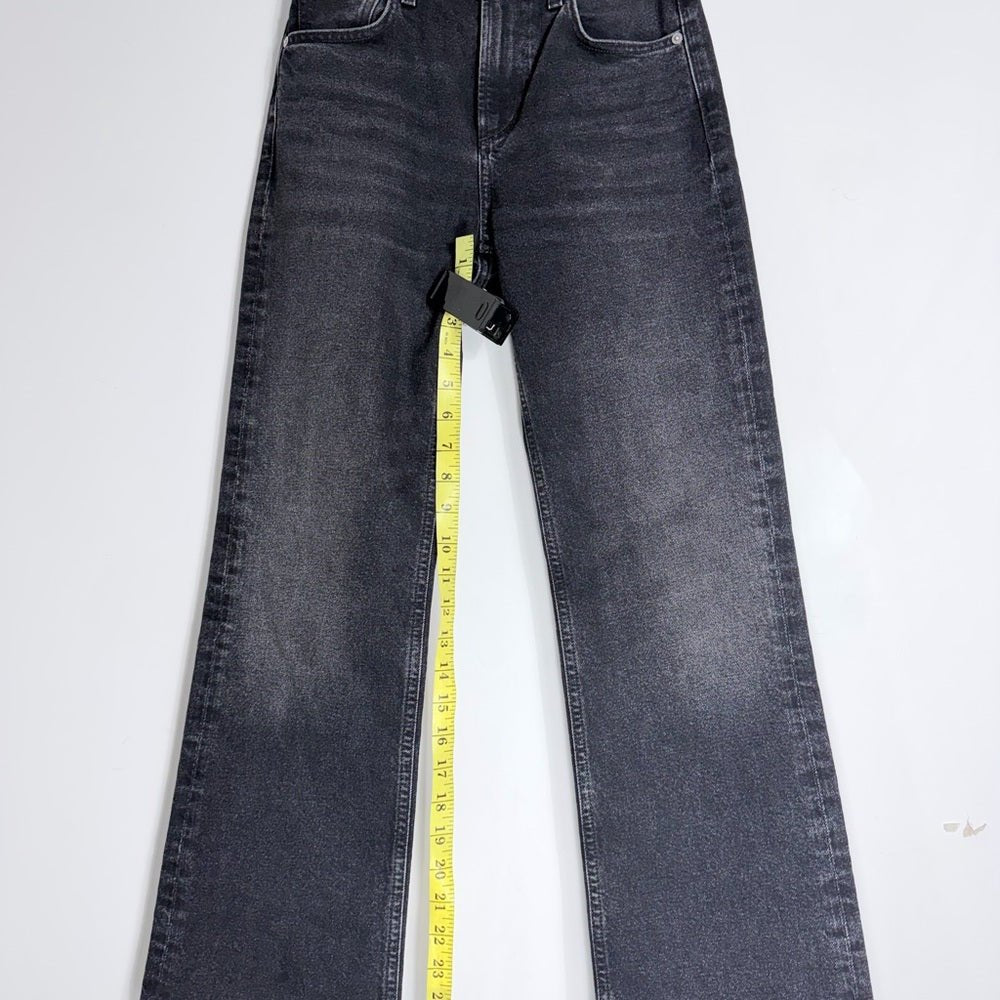 Citizens of humanity “Vidia” black in size 23 - TheRWDenimCitizens of Humanity Vidia Black Straight-Leg – TheRWDenim