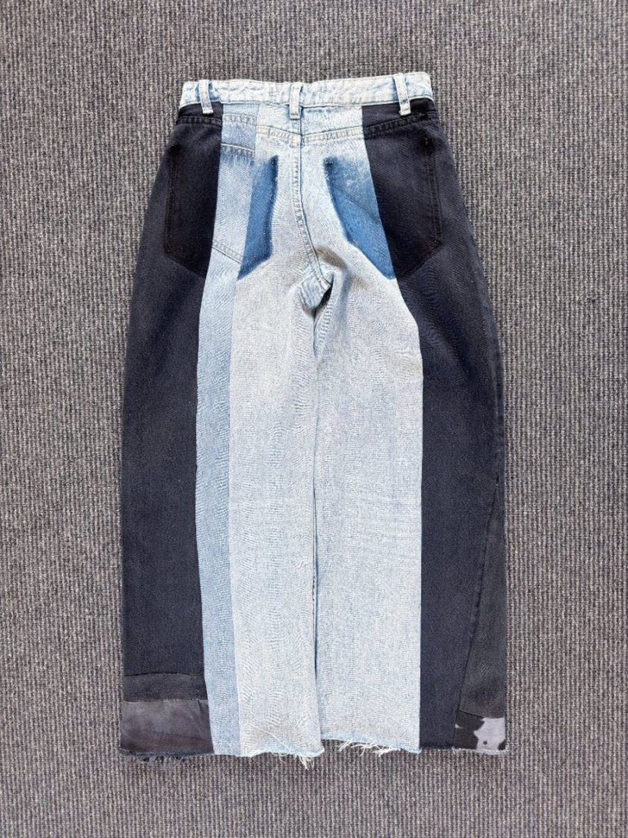 “Deidre” Denim High Rise Wide leg in 26 - TheRWDenimDeidre Denim High Rise Wide Leg in Blue Wash – TheRWDenim