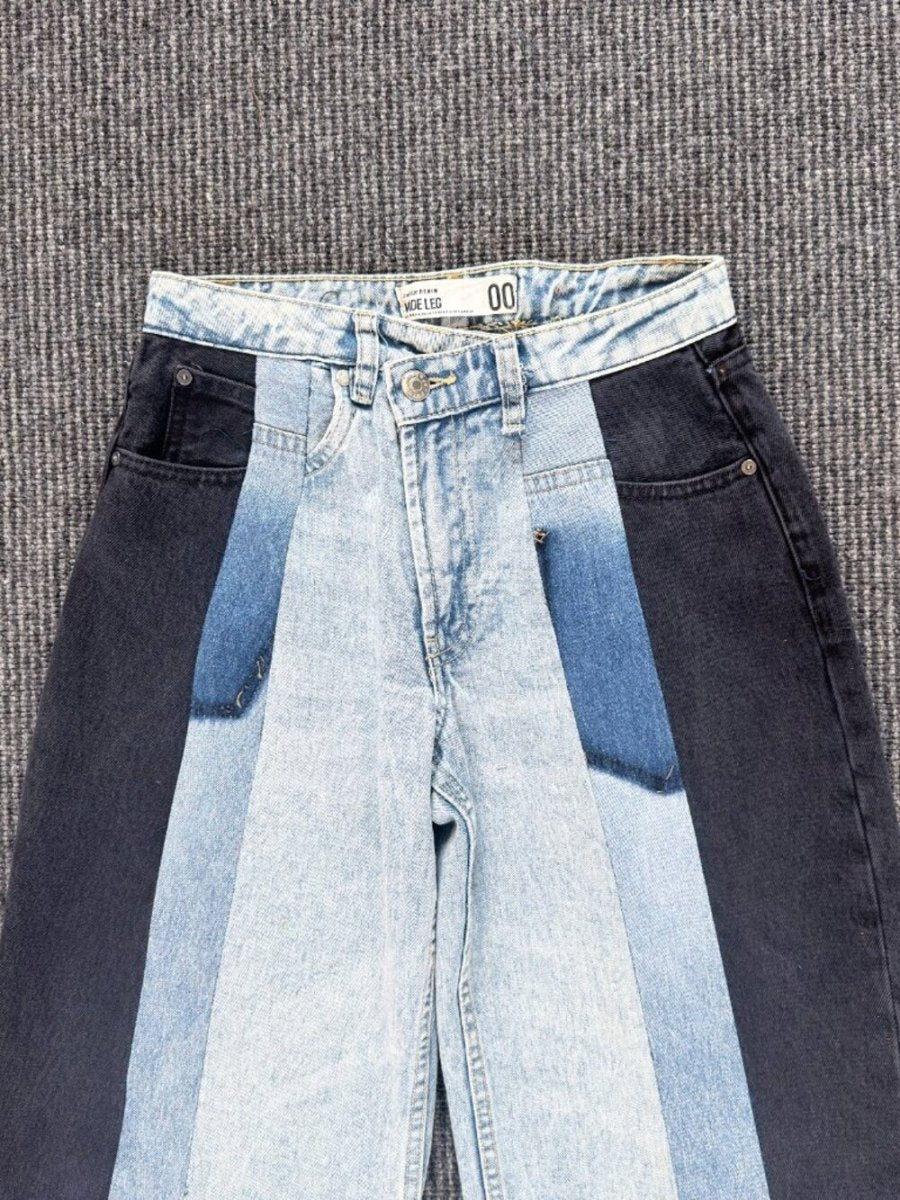 “Deidre” Denim High Rise Wide leg in 26 - TheRWDenimDeidre Denim High Rise Wide Leg in Blue Wash – TheRWDenim