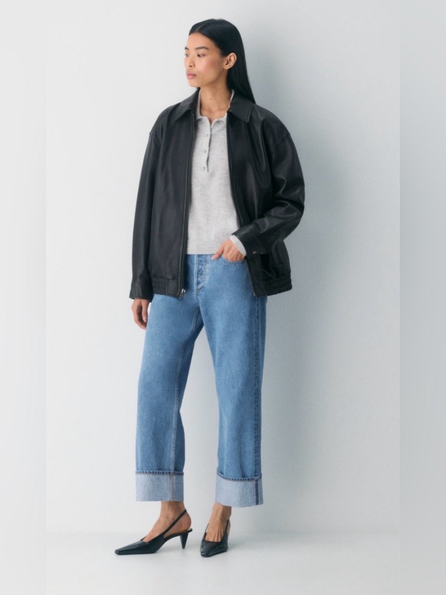 Denim Forum “ 90’s vintage Lo-rise cuffed jeans size 28 - TheRWDenimDenim Forum 90's Vintage Lo-Rise Cuffed Straight-Leg Blue Wash – TheRWDenim