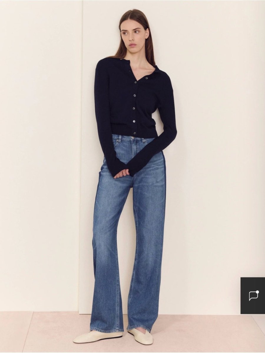 DL1961 Karmine Wide Leg High Rise - TheRWDenimDL1961 Karmine Wide Leg High Rise Blue Wash – TheRWDenim