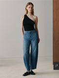 DL1961 Miro Barrel High Rise in Opal Harbor - TheRWDenimDL1961 Miro Barrel High Rise in Opal Harbor Tapered-Leg Blue Wash – TheRWDenim