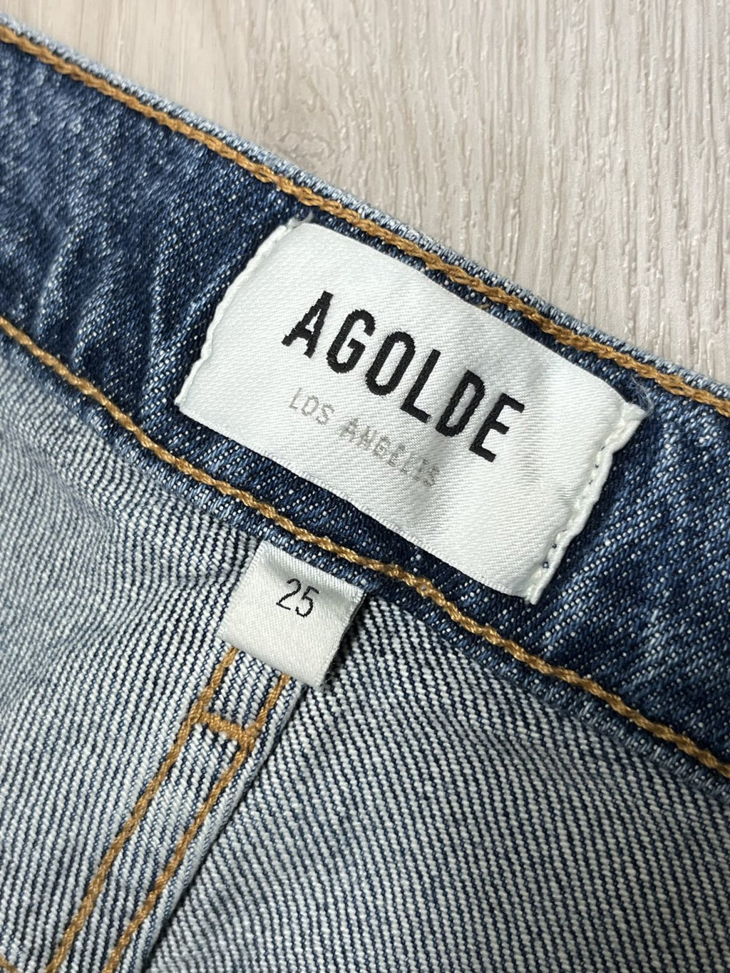 AGOLDE label size 25