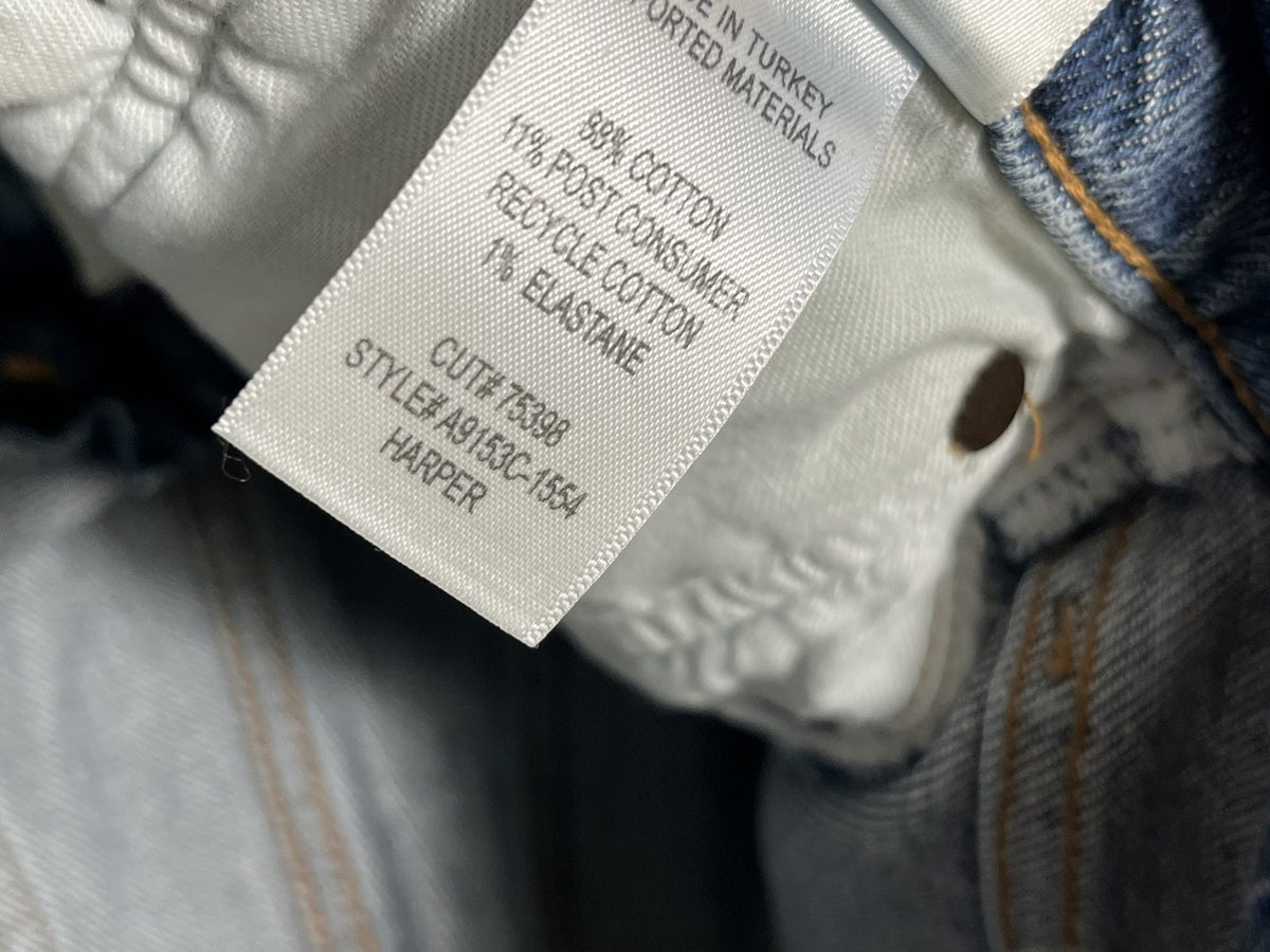 AGOLDE Harper care label